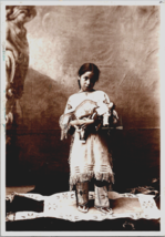 Postcard Katie Roubideaux Rosebud Sioux Native Child Indigenous John A Anderson - £2.70 GBP