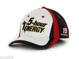 NASCAR XP Sponsor 5 Hour Energy Racing # 15 Clint Bower Stretch Fit Cap Hat - £14.41 GBP