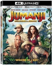 Jumanji: Welcome to the Jungle (Ultra HD, 2017) [No Digital Codes] NEW SEALED - £11.66 GBP