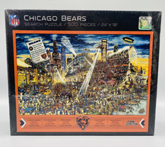 Chicago Bears football Joe The Journeyman Search Adventure Puzzle 500 Pieces NEW - £8.71 GBP