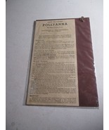 Vintage 1940 Pollyanna Parker Brothers Game Instructions Rules ONLY - $19.79