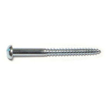 #8 x 2&quot; Zinc Plated Steel Slotted Round Head Wood Screws (36 pcs.) - £8.82 GBP