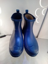MICHAEL Michael Kors Women&#39;s Blue Mac Rain Booties - 8- Blue 098ap - £31.42 GBP