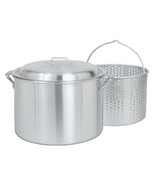 Bayou Classic 4060 60-qt Aluminum Stockpot w/ Basket Features Domed Vent... - $2,687.09 MXN