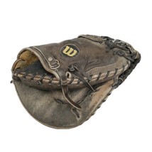 Wilson The A2403 Catcher&#39;s Mitt Baseball Glove Right Hand Japan Leather Pro-Toe - £134.46 GBP
