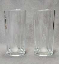 Duralex 16 oz Iced Tea Glass Coolers Tumblers Glasses Set of 2 Tempered ... - $15.84