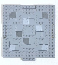 Lego Baseplate 16x16x2/3 Gray Stone Rock Pattern 15623pb001 Stones Pattern  - £3.90 GBP
