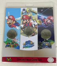 BRAND NEW Super Mario 3D All Stars Collectible Coin Set - £19.50 GBP