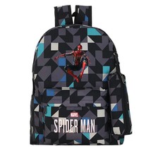 Ey pink spiderman school school bag black marvel avengers cute cartoon pattern backpack thumb200