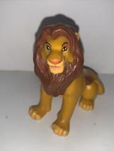 Disney The Lion King Adult Simba 3&quot; Tall Toy PVC Figure 1994 Mattel - £5.44 GBP