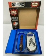 Star Wars Episode 1 Darth Maul Die Cast Watch With Collectible Metal Cas... - £13.07 GBP