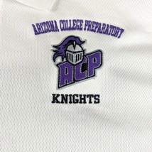 Arizona College Preparatory Knights Mens Polo XS Small White - £12.63 GBP