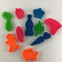 Tuff Stuff Shopping Cart Replacement Food Grocery Meal Toy 10pc Lot Vint... - $34.60