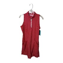 NWT tzu tzu red poll dot golf dress -s - $40.00