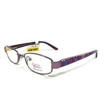 Chelsea Morgan CMM 1005 PU Kids Eyeglasses Frames Purple Rectangular 46-17-125 - £22.25 GBP