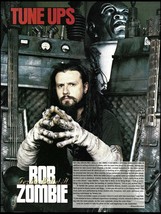 Rob White Zombie 1998 Hellbilly Deluxe pin-up article photo print - £3.38 GBP