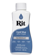 Rit Liquid Dye - Royal Blue, 8 oz. - £4.69 GBP