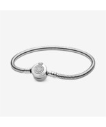 Moments Sparkling Crown O Snake Chain Bracelet,Fits Pandora charms - $28.70 CAD