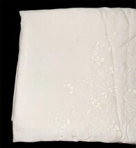 Vintage Linen Tablecloth & Napkin Lot Mixed Styles Embroidered Crochet Monogramm image 13