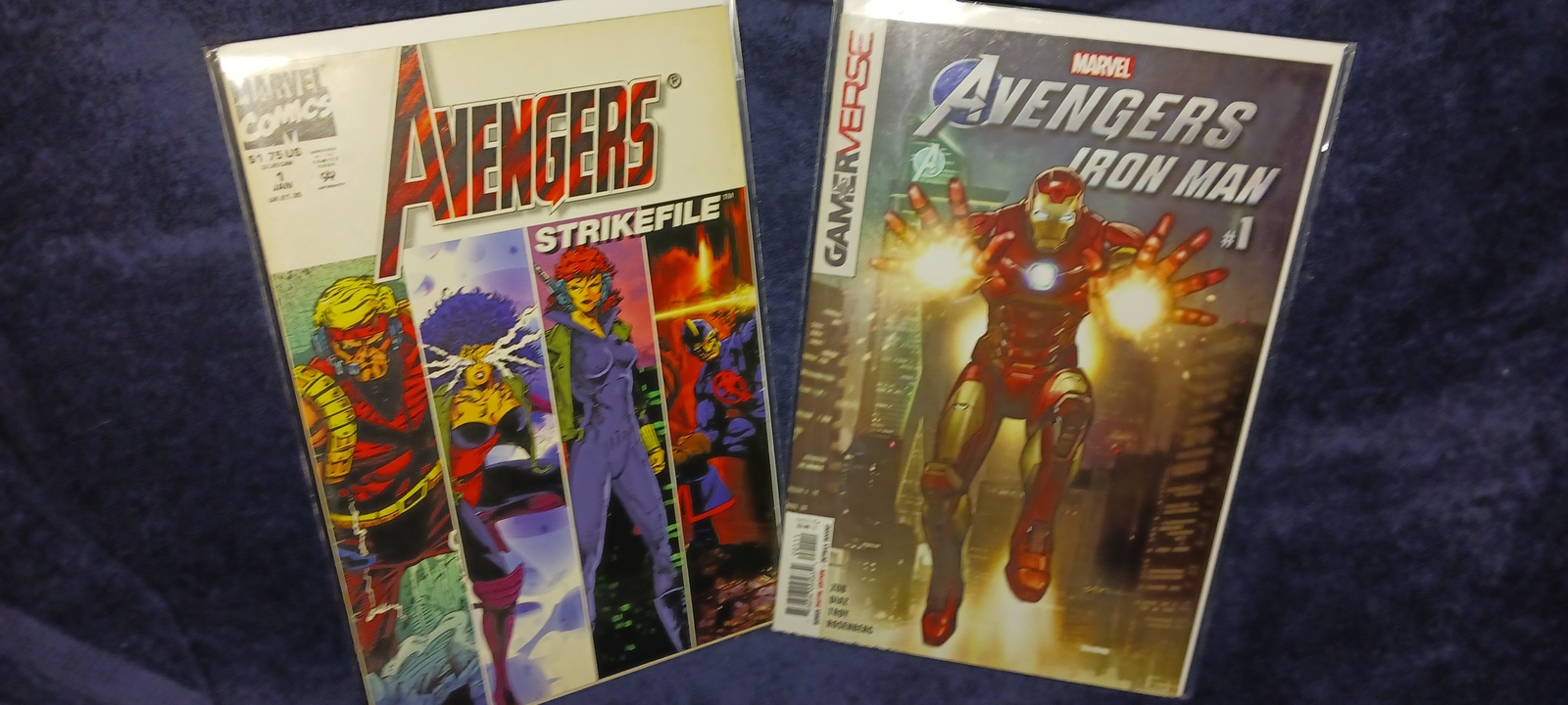 1994 AVENGERS CLASSIC STRIKEFILE W/ 2020 IRONMAN GAMERVERSE/W free S&amp;H - $9.99