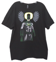 District Oregon Ducks Batman Mens XL Tshirt Graphic Tee Black Preshrunk ... - $15.79
