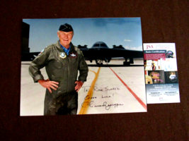 CHUCK YEAGER SPEED OF SOUND ACE SIGNED AUTO VTG STEALTH COLOR 10 X 8 PHO... - $296.99