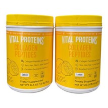 Vital Proteins Collagen Peptides 26.5 oz - Lemon Flavor 4-10-2025 - £30.57 GBP