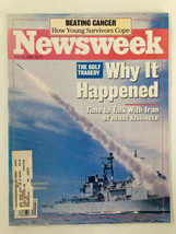 VTG Newsweek Magazine July 18 1988 The Gulf Tragedy Time To Talk To Iran - £11.22 GBP