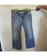 Diesel Jeans Mens 33x29 Blue Denim 4 Button Straight Leg Light Wash - $54.53 CAD