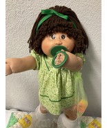 Vintage Cabbage Patch Kid Girl With Pacifier HM#4 Hong Kong P Factory 1984 - $285.00