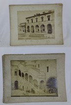 Pair of Italian Architectural Photograph Prints - Bologna Municipal Buil... - $16.82