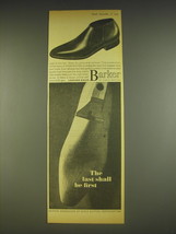 1963 Barker Washington Shoes Ad - The last shall be first - $18.49