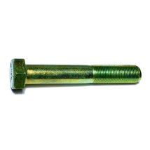 5/8&quot;-18 x 4&quot; Green Rinsed Zinc Grade 5 Hex Cap Screws (13 pcs.) - £28.46 GBP