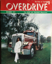 OVERDRIVE vintage Trucking Magazine  December 1972 - £31.14 GBP