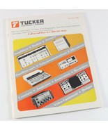 Vintage Spring 1985 TUCKER Electronics Sales Brochure Catalog Manual - £10.74 GBP