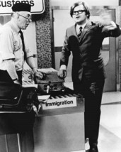 Benny Hill classic immigration sketch Benny &amp; Bob Todd 24x30 inch poster - £23.69 GBP
