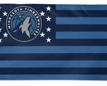 Minnesota Timberwolves Flag 3x5ft Banner Polyester Basketball wolves019 - $15.99