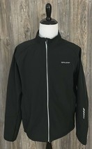 BALEAF Men&#39;s Softshell Jacket 2XL 100% Nylon Black Reflective Cycling Wa... - £20.55 GBP