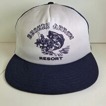 Vintage Broken Arrow Resort Trucker Hat Foam Front Mesh Snapback USA - $24.95