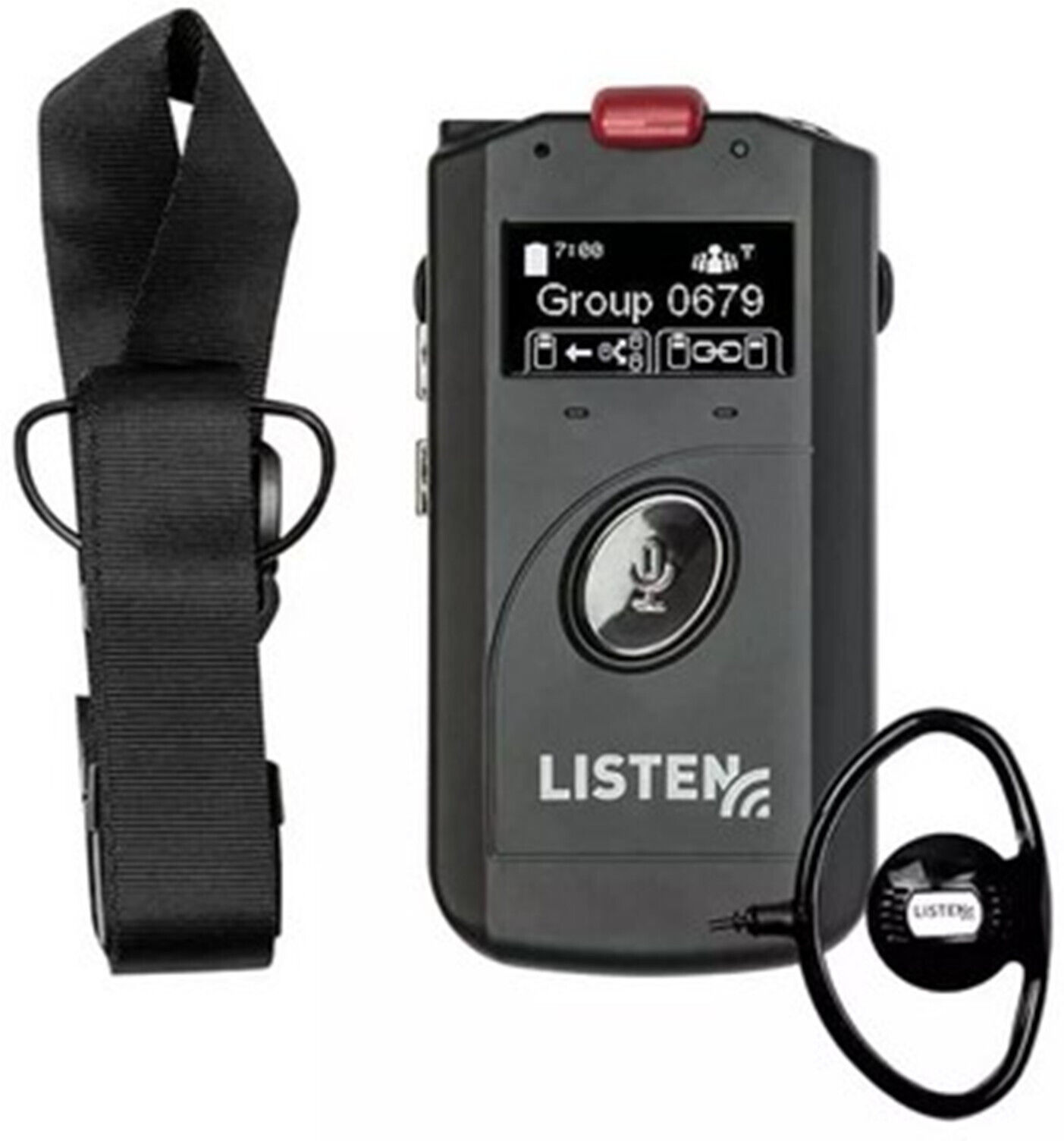 Listen Technologies LK-1-A0 ListenTALK Transceiver (North America), Black - $405.00