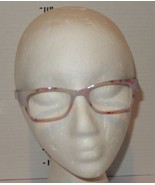 MaxStudio Floral Blue Reading Glasses +2.50 Strength Rectangular Women’s... - $14.80