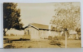 Rppc Residence Home Country House Real Photo Postcard K16 - £4.78 GBP