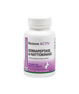 Dynamic Enzymes Restore Activ Serrapeptase&amp; Nattokinase Systemic Enzymes... - $26.98