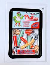 2016 Topps MLB Baseball Wacky Packages Phillies Fanatical Party Favors Sticker T - £2.75 GBP
