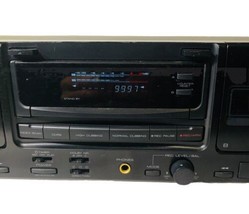 KENWOOD; (KX-W4060) Dual Cassette Play/Record. Auto Reverse,Dolby &amp; Spee... - $65.03