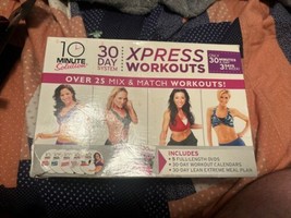 10 Minute Solution 30 Day System Xpress Workouts (5 DVD Set) NEW - $29.70