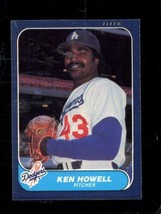 1986 Fleer #133 Ken Howell Nm Dodgers *X88412 - £0.98 GBP