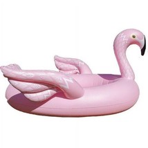 Inflatable Pink Flamingo Sprayer Swimming Pool Over 10 Feet - £174.43 GBP