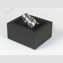 Mens Cufflinks by Vitorofolo Use for French Cuff Shirt V29-8 Silver Plated image 4