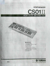 Yamaha CS01 II Service Manual, Schematics, Parts Lists, Hard Copy Booklet - £12.41 GBP